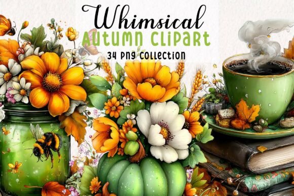 Download Whimsical Autumn Clipart Png - Clipart png Collection