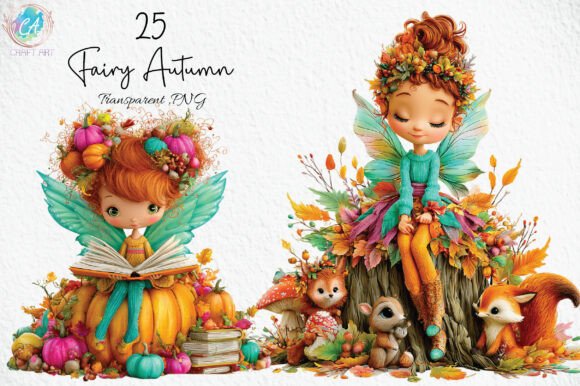 Download Fairy Autumn Clipart PNG - Clipart png Collection