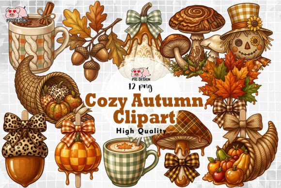 Download Cozy Autumn Clipart PNG - Clipart png Collection
