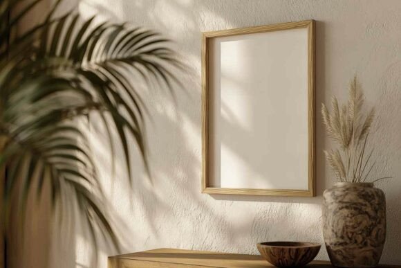 Download Poster Frame Mockup in Interior - Poster Collection