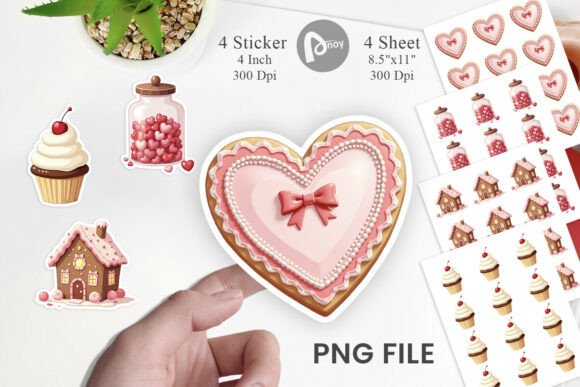 Download Coquette Sweet Treats Sticker Pack - Sweet Collection