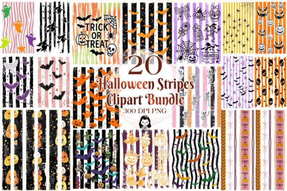 Download Halloween Stripes Fall Clipart PNG - Clipart png Collection