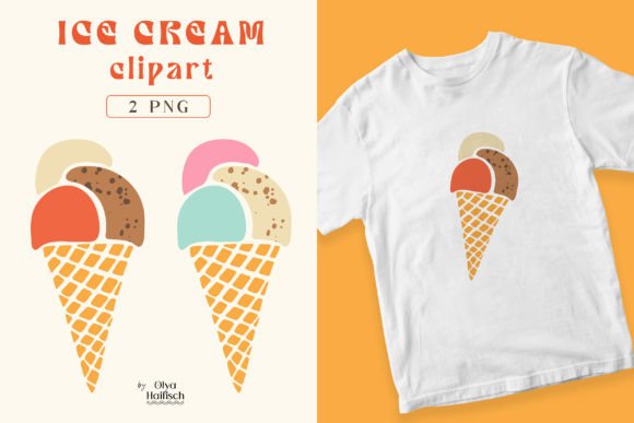 Download Cute Sweet Ice Cream Waffle Cone PNG - Sweet Collection