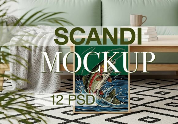 Download Scandi InteriorPoster Mockup Set Minimal - Poster Collection