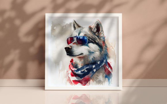 Download 4th of July Timber Wolf Background - Wolf background Collection
