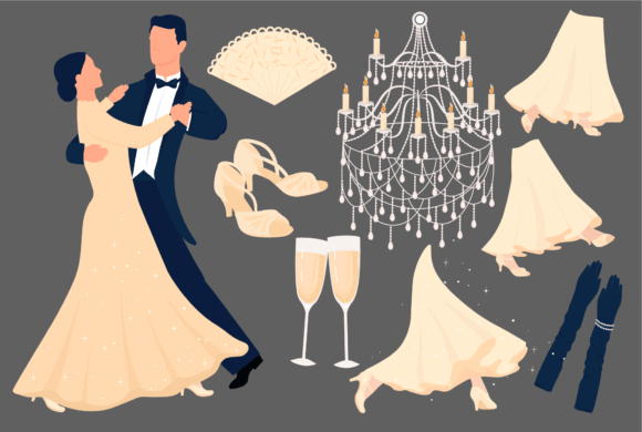 Download Ballroom Dancing Invitation, Clipart PNG - Clipart png Collection