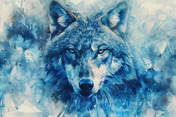Download Majestic Wolf Background Wallpaper - Wolf background Collection