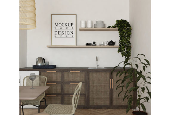 Download Mockup Poster for Kitchen Decoration - Poster Collection
