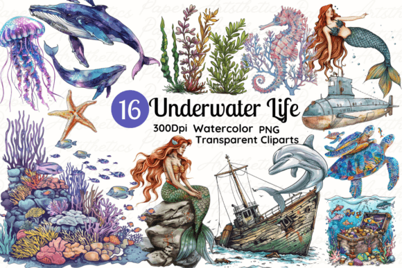 Download Sea Side Clipart Underwater Clipart PNG - Clipart png Collection