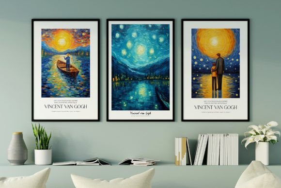 Download Art Poster Inspired by Van Gogh Painting - Poster Collection