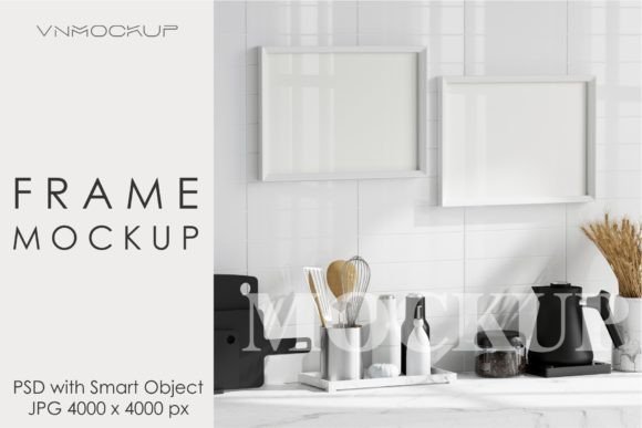 Download Kitchen Frame Mockup, Poster Mockup - Poster Collection